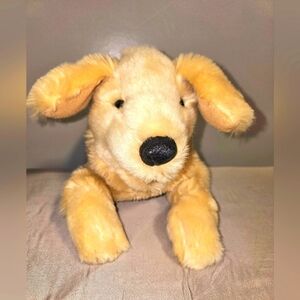 Folkmanis Golden Retriever Puppy 13” Hand Puppet Stuffed Animal Plush 21FM031